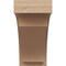 Ekena Millwork 10"W x 20"D x 20"H Classic Rivera Rough Cedar Woodgrain TimberThane Corbel, Primed Tan CORUR10X20X20RIVRCPR - alternate 4